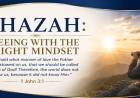 Chazah: Seeing With The Right Mindset