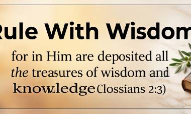 Rule With Wisdom