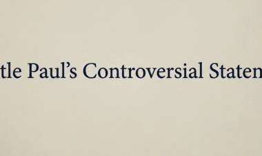 Apostle Paul's Controversial Statements