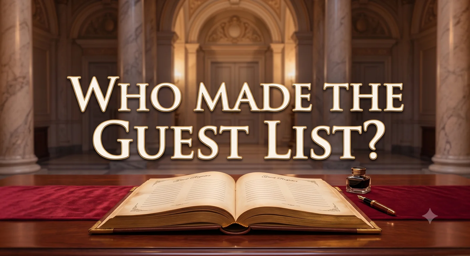 Who Made The Guest List?