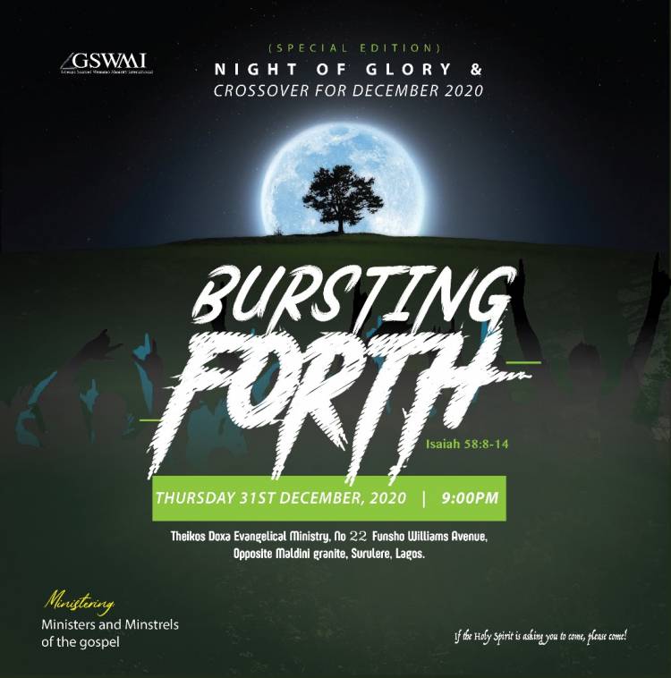 Bursting Forth - Gbenga Wemimo Stories