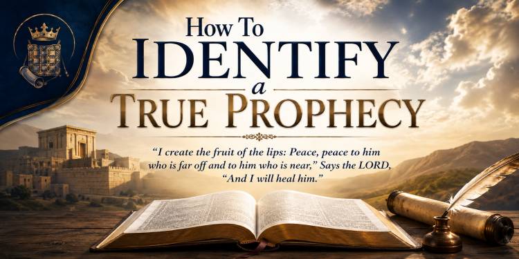 How To Identify a True Prophecy