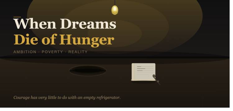 When Dreams Die of Hunger