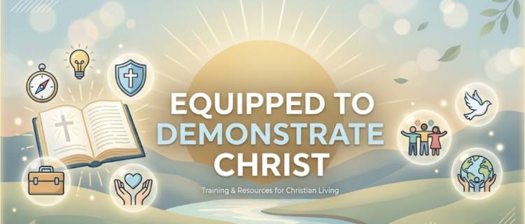 Equipped To Demonstrate Christ