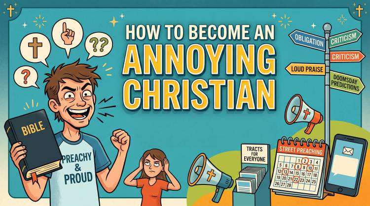 How To Become An Annoying Christian 