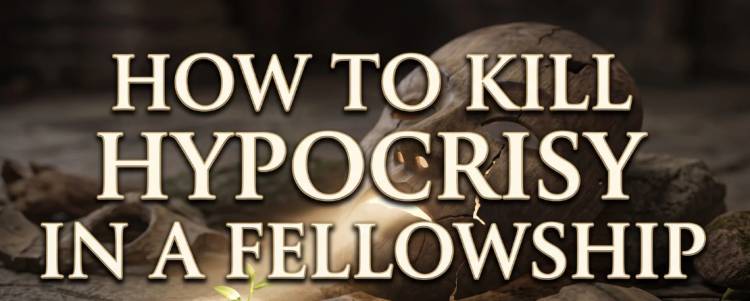 How To Kill Hypocrisy In A Fellowship