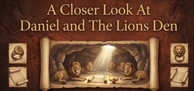 A Closer Look At Daniel and The Lions Den
